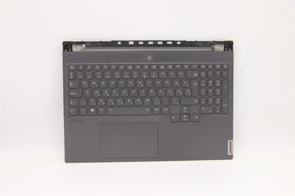Lenovo 7 16ACHg6 Palmrest Cover Touchpad Keyboard Hungarian Backlit 5CB1C17318