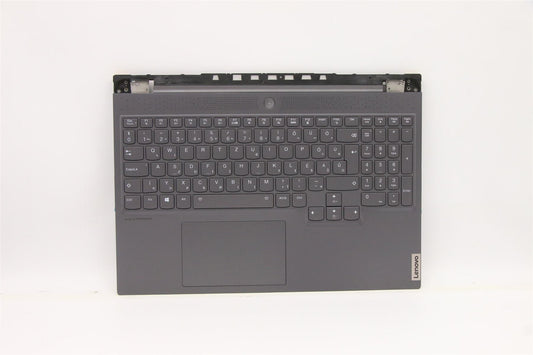 Lenovo 7 16ACHg6 Palmrest Cover Touchpad Keyboard Hungarian Backlit 5CB1C17318