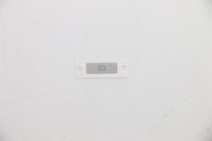 Lenovo Name label S3 silver 02DL530