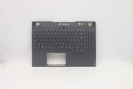 Lenovo Legion S7 15IMH5 Keyboard Palmrest Top Cover Spanish Grey 5CB0Z97189