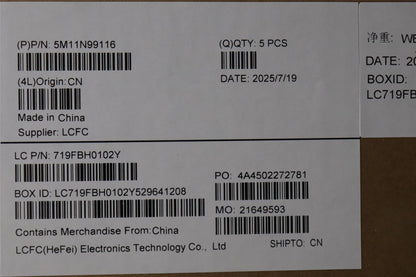 Lenovo MECH_ASM FRU KBD CCV DEN BL(PMX) UK BK 5M11N99120