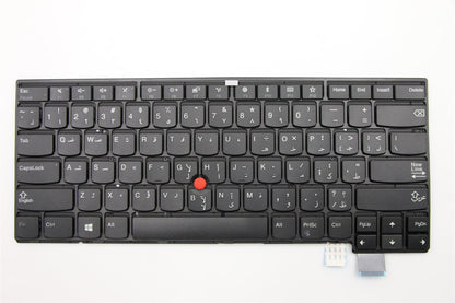 Genuine Lenovo ThinkPad T470s 13 Gen 2 Keyboard Arabic Black 01EN605 01EN646