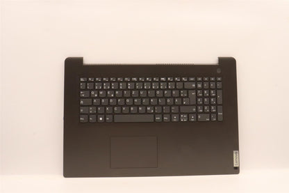 Lenovo V17 G3 IAP Palmrest Cover Touchpad Keyboard German Black 5CB1J02958