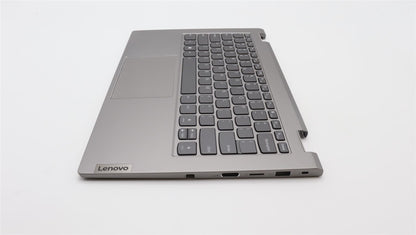 Lenovo Yoga 14s G3 IRU Palmrest Cover Touchpad Keyboard US Silver 5CB1L43725