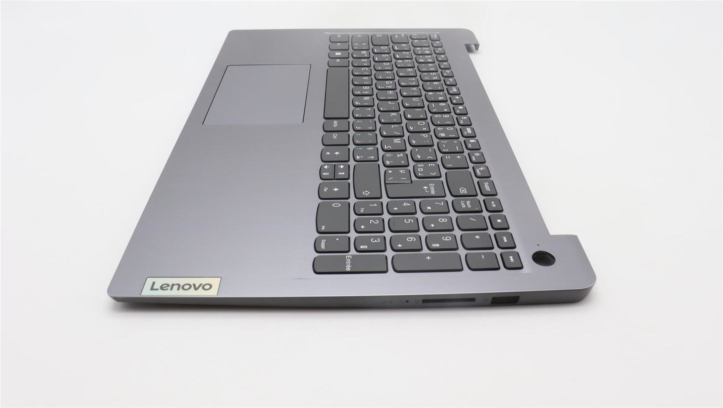 Lenovo IdeaPad 3 15IAU7 Palmrest Cover Touchpad Keyboard Arctic Grey 5CB1H78133