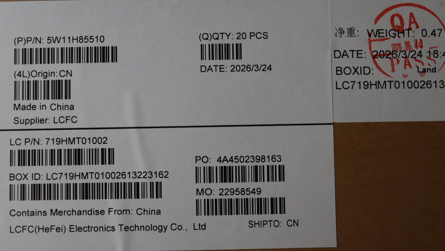 Lenovo WIRELESS Wireless,WWAN,RL,RW101R CAT6 WWAN Board 5W11H85510