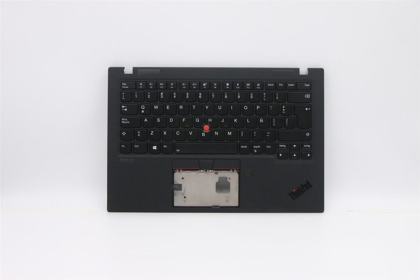 Lenovo ThinkPad X1 7th Gen Keyboard Palmrest Top Cover Spanish LA 5M10W85932