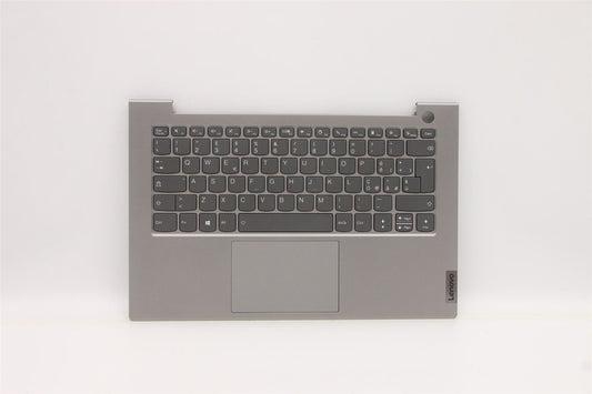 Lenovo ThinkBook 14 G2 ARE Keyboard Palmrest Top Cover Italian Grey 5CB1B02562