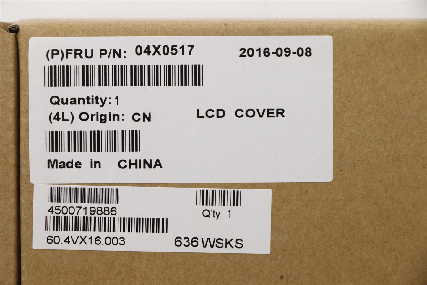 Lenovo FRU BackCoverASM nNFCnewSIM 04X0517