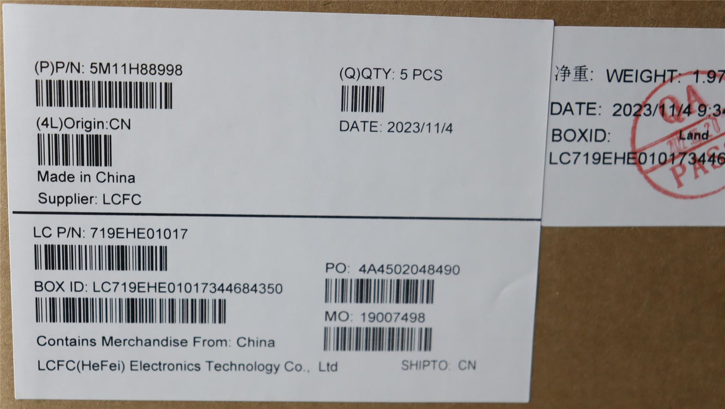 Lenovo ThinkPad X13 Gen 4 Keyboard Palmrest Top Cover German Black 5M11H88998