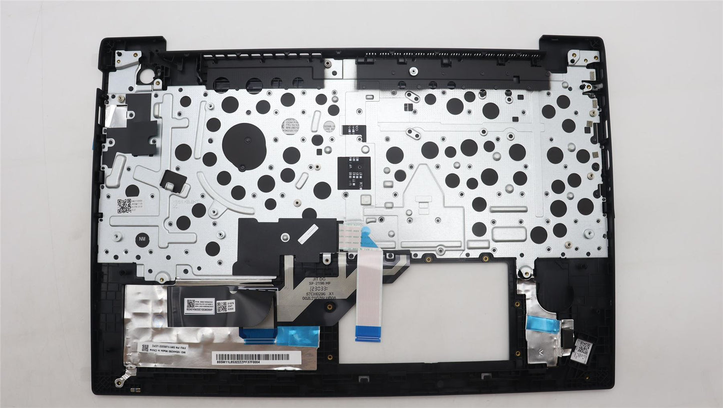 Lenovo ThinkPad E16 Gen 1 Keyboard Palmrest Top Cover UK Black 5M11L65322