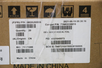 Lenovo 5M20U50906 Shielding,foil AL,HDD