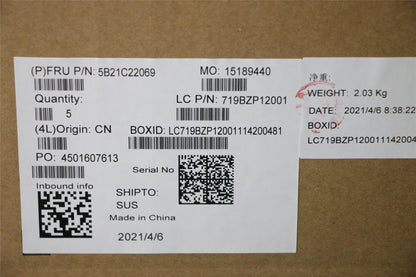 Lenovo 5B21C22069 MB L82JY R75800H_RTX3060_6G_WIN
