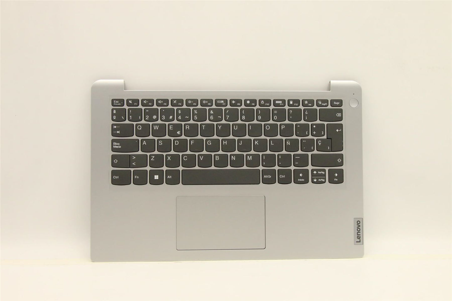 Lenovo IdeaPad 1 14ADA7 Palmrest Cover Touchpad Keyboard Spanish Grey 5CB1F28497