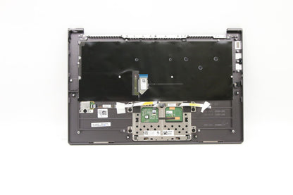 Lenovo Yoga C940-14IIL Keyboard Palmrest Top Cover Nordic Grey 5CB0U44228