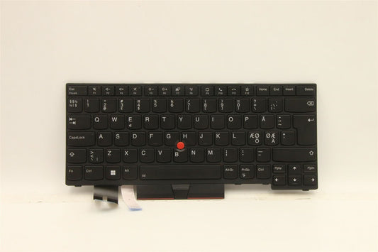 Lenovo ThinkPad T14 2 Keyboard Norwegian Black Backlit 5N20X68879