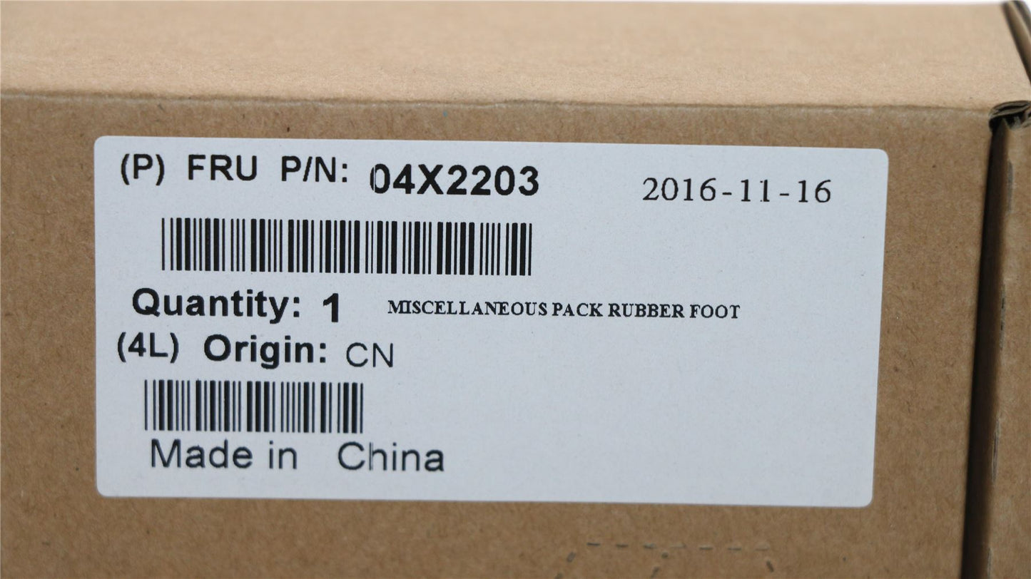 Lenovo 04X2203 RUBBER_FOOT,BLACK,Tac
