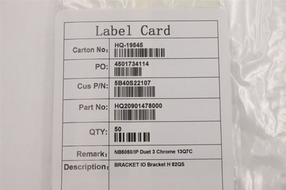 Lenovo IO Bracket H 82QS 5B40S22107