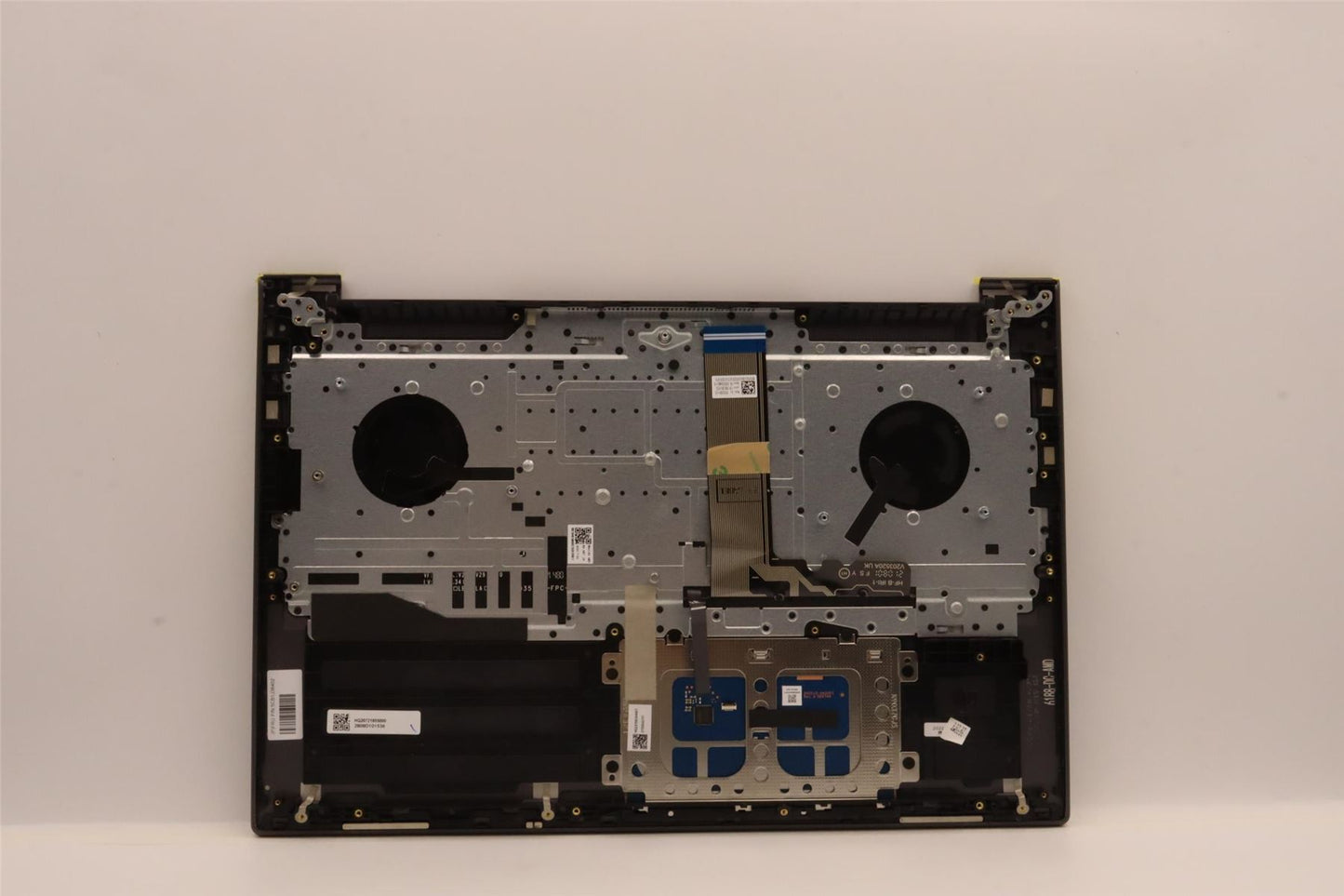 Lenovo Yoga 7 16ARH7 Palmrest Cover Touchpad Keyboard Silver 5CB1J38402