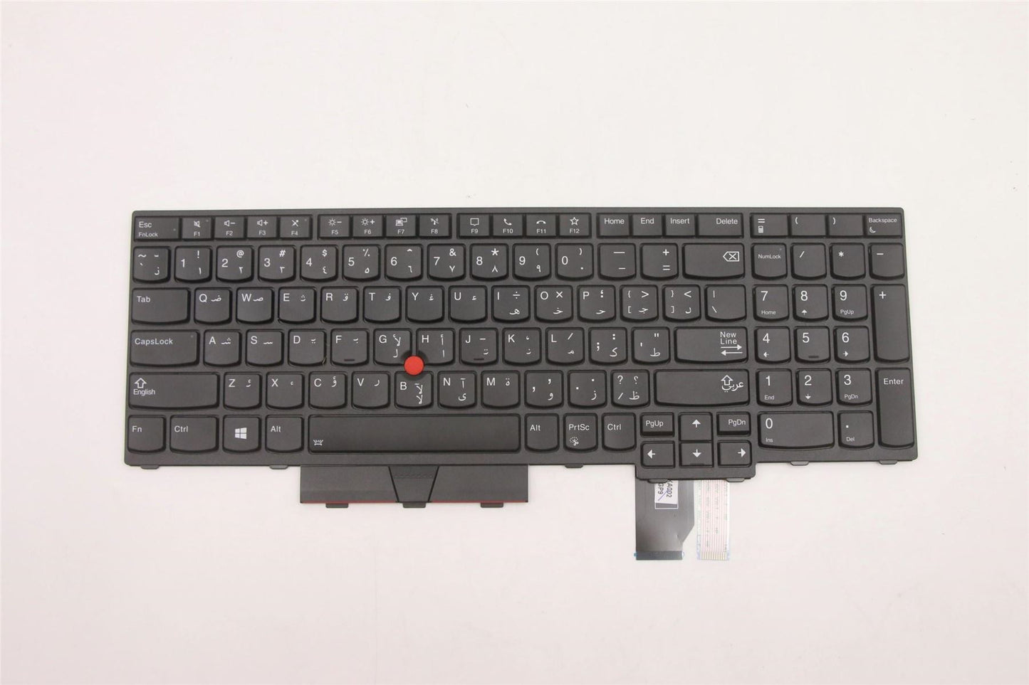 Lenovo ThinkPad P17 Gen 1 Keyboard Arabic Black Backlit 5M10Z54320