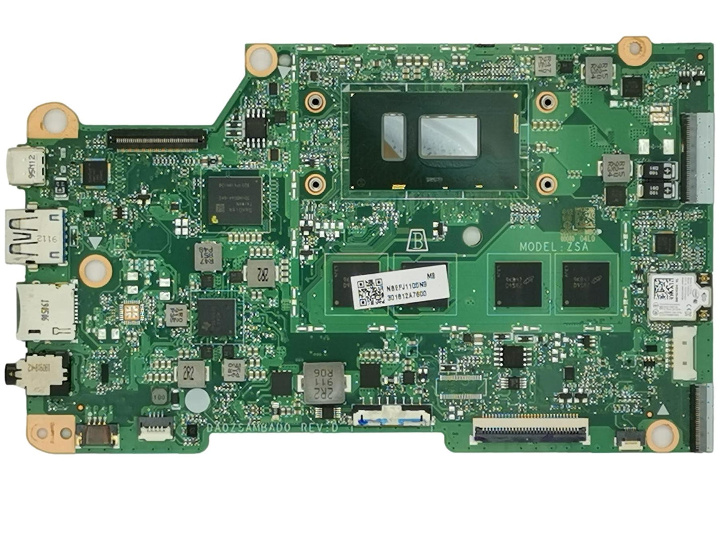 Acer CP713-1WN Motherboard Mainboard Intel 4417U 4GB EMMC 64GB UMA NB.EFJ11.00N