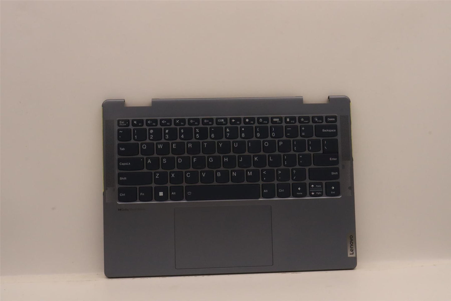 Lenovo Yoga 7 14IAL7 Palmrest Cover Touchpad Keyboard US Stone Blue 5CB1J02450