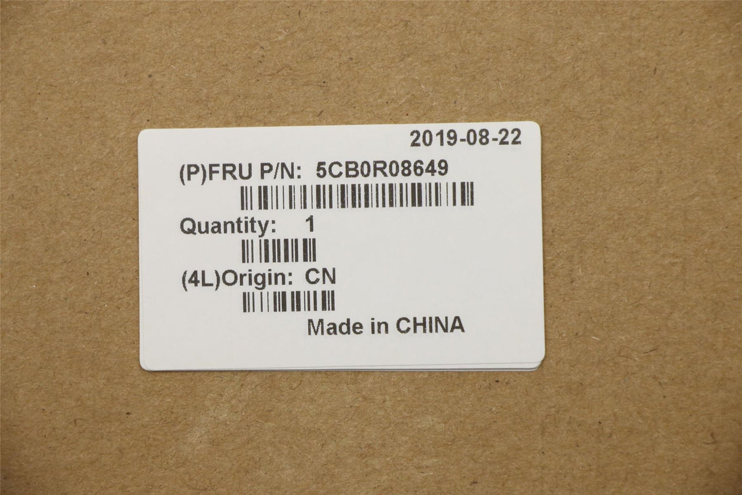 Lenovo UpperCase L 81EK W/KB PTN FP BL TR 5CB0R08649