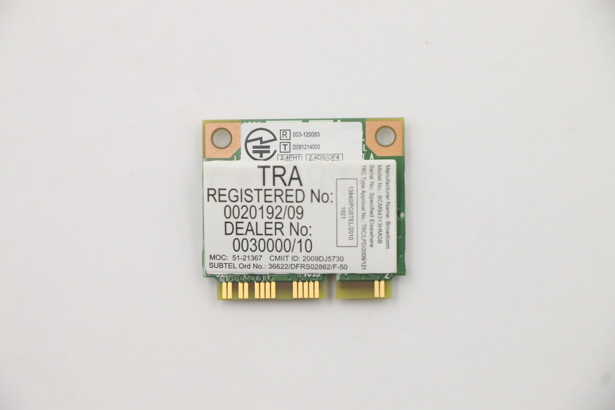 Lenovo Wireless,CMB,CBT,4313 HMC Board 04W3761