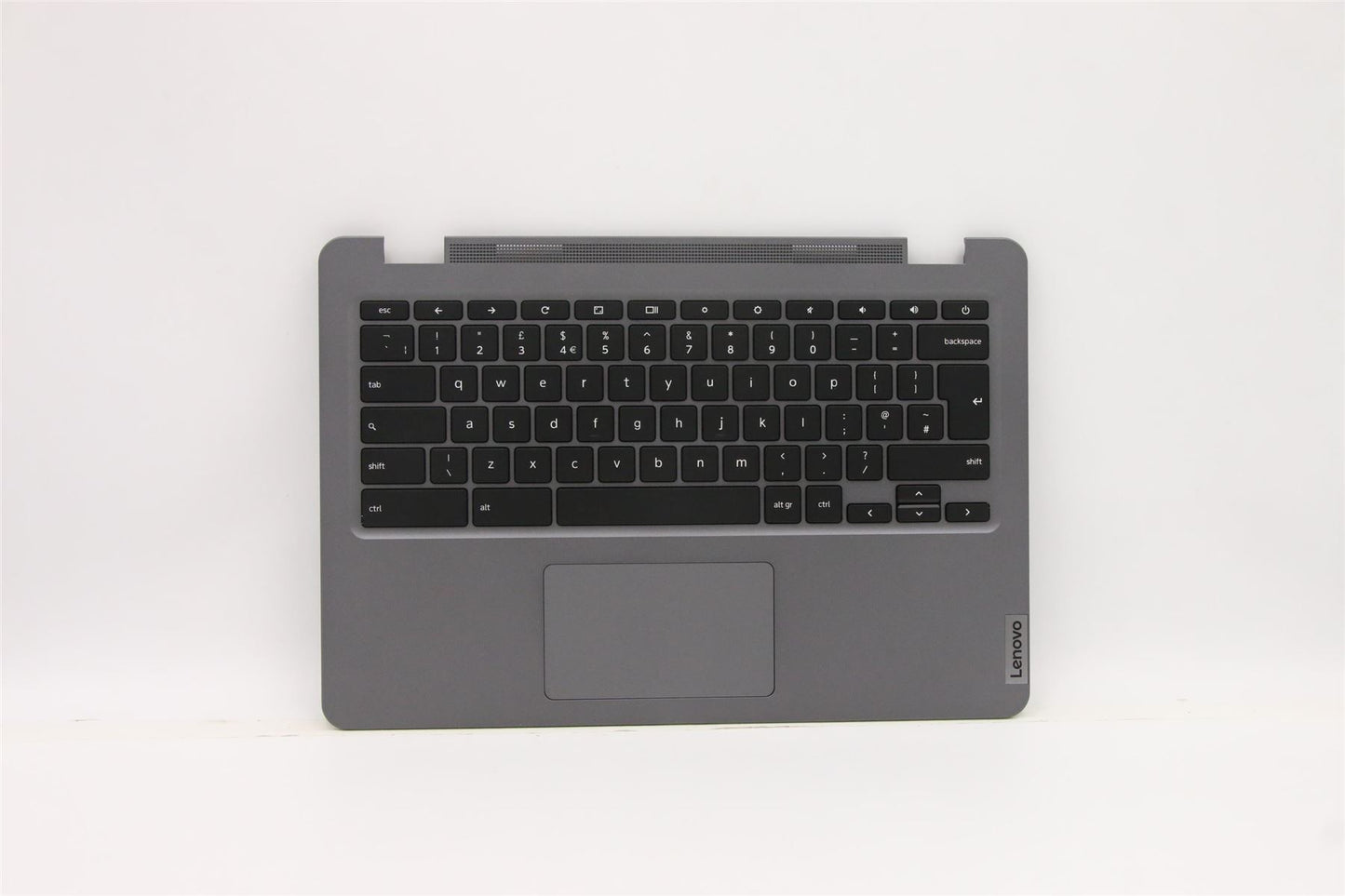 Lenovo Chromebook 14e Gen 2 Palmrest Touchpad Cover Keyboard UK Grey 5M11C89135