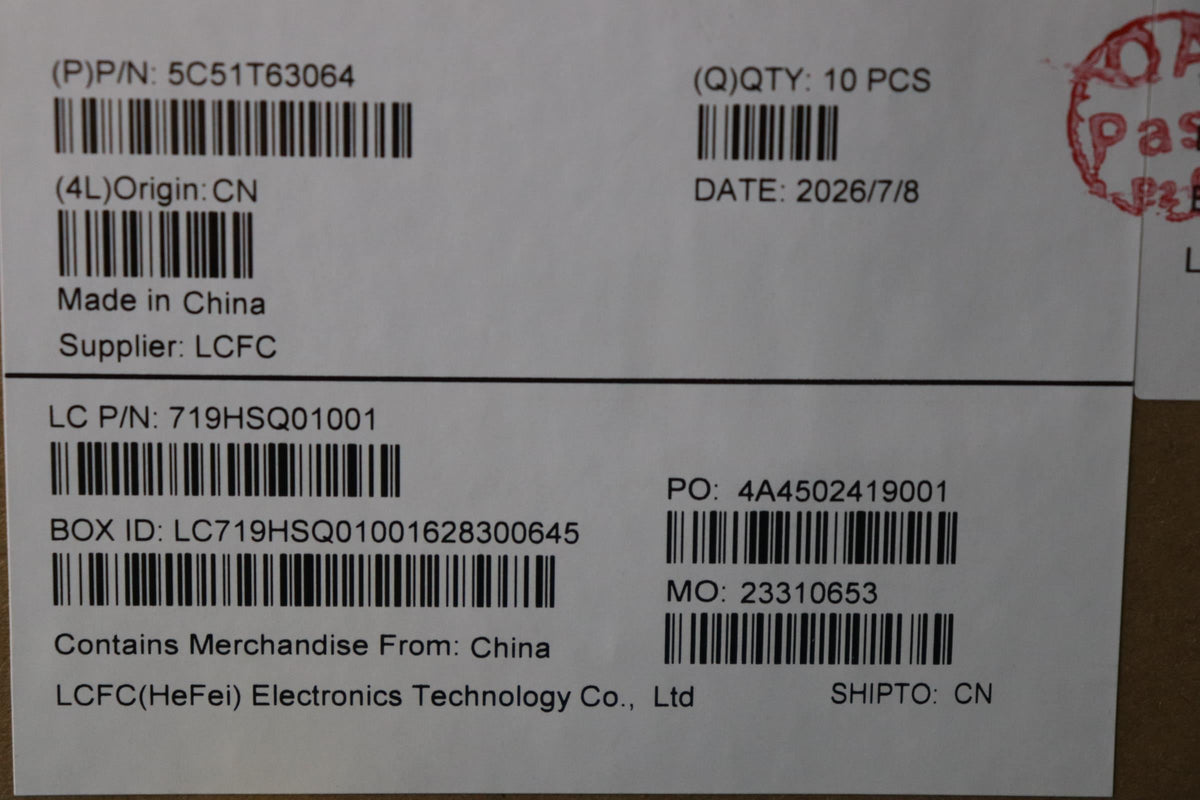 Lenovo CARDPOP NTM60 I/O WiFi WLAN Board 5C51T63064