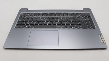 Lenovo IdeaPad 3 15AMN8 Palmrest Cover Touchpad Keyboard Artic Grey 5CB1L27557