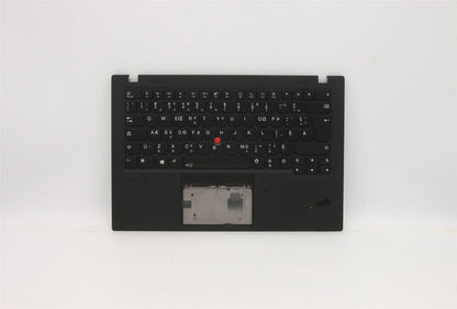 Lenovo ThinkPad X1 8th Gen Keyboard Palmrest Top Cover Deep Black 5M10Z27443