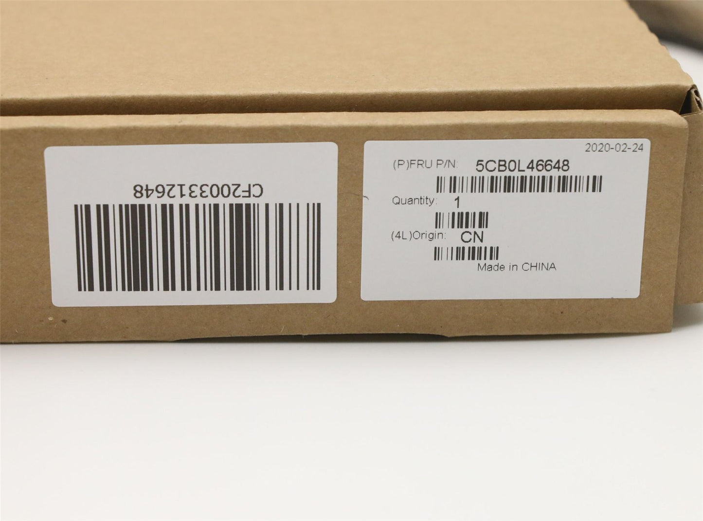 Lenovo Upper Case Q 80SX FP W/KB US 5CB0L46648