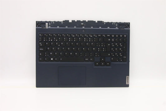 Lenovo 5 15ITH6 Palmrest Cover Touchpad Keyboard Belgian Blue Backlit 5CB1D10930