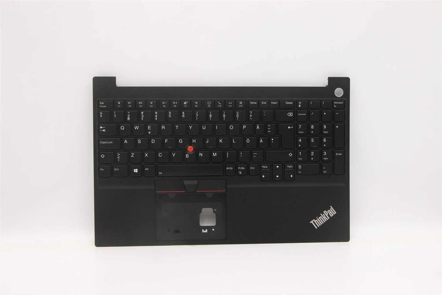 Lenovo ThinkPad E15 2 Tastatur Handballenauflage Obere Abdeckung Schwedisch Finnisch 5M11A36332