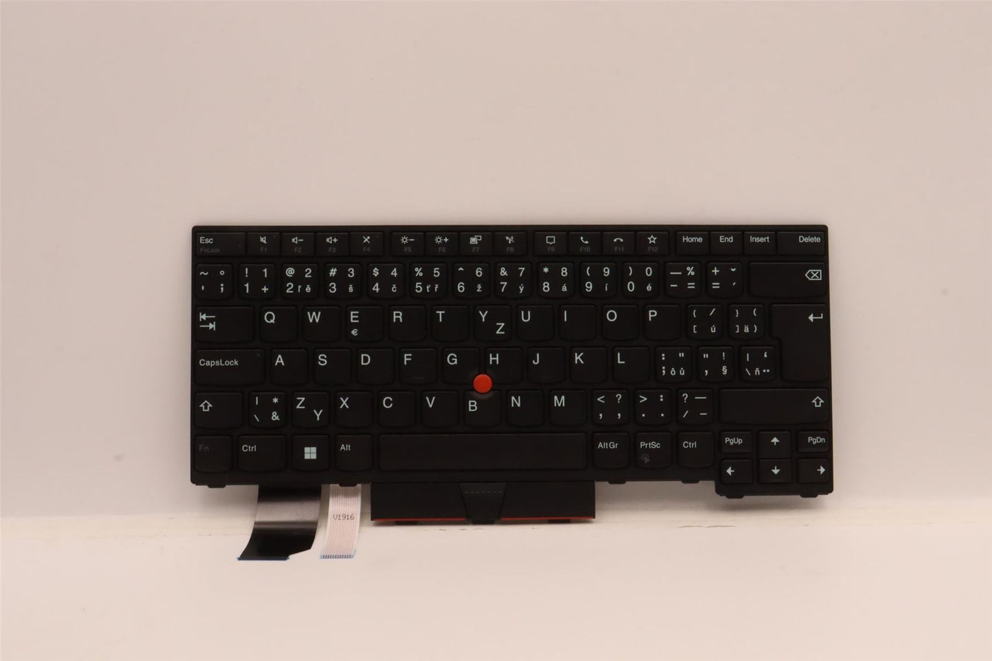 Lenovo ThinkPad L14 Gen 2 L14 s Keyboard Czech Slovakian Black 5N20W67687