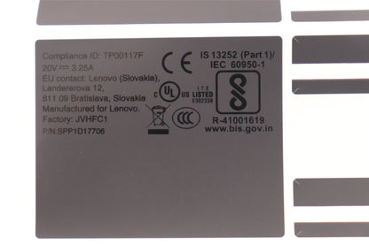 Lenovo LABEL FRU system LABEL Kit black 5L11H70919