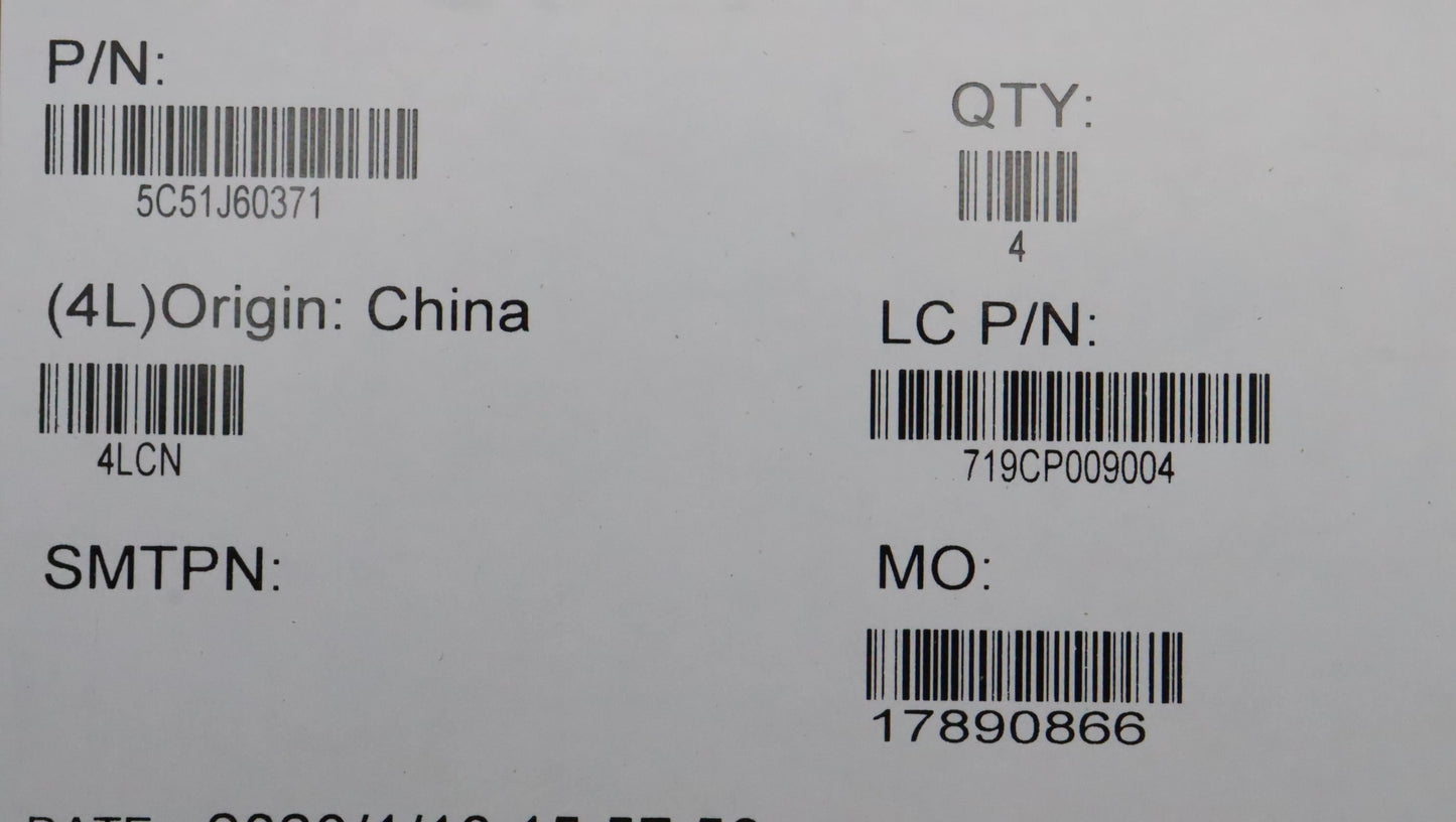 Lenovo CARDPOP FRU Skype Core WHDNI Board 5C51J60371