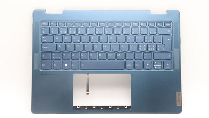 Lenovo Yoga 7 14IRL8 Keyboard Palmrest Top Cover Switzerland 5CB1L40865