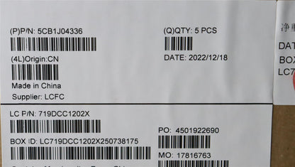 Lenovo Upper Case ASM_SPA L82TF RGBSG 5CB1J04336