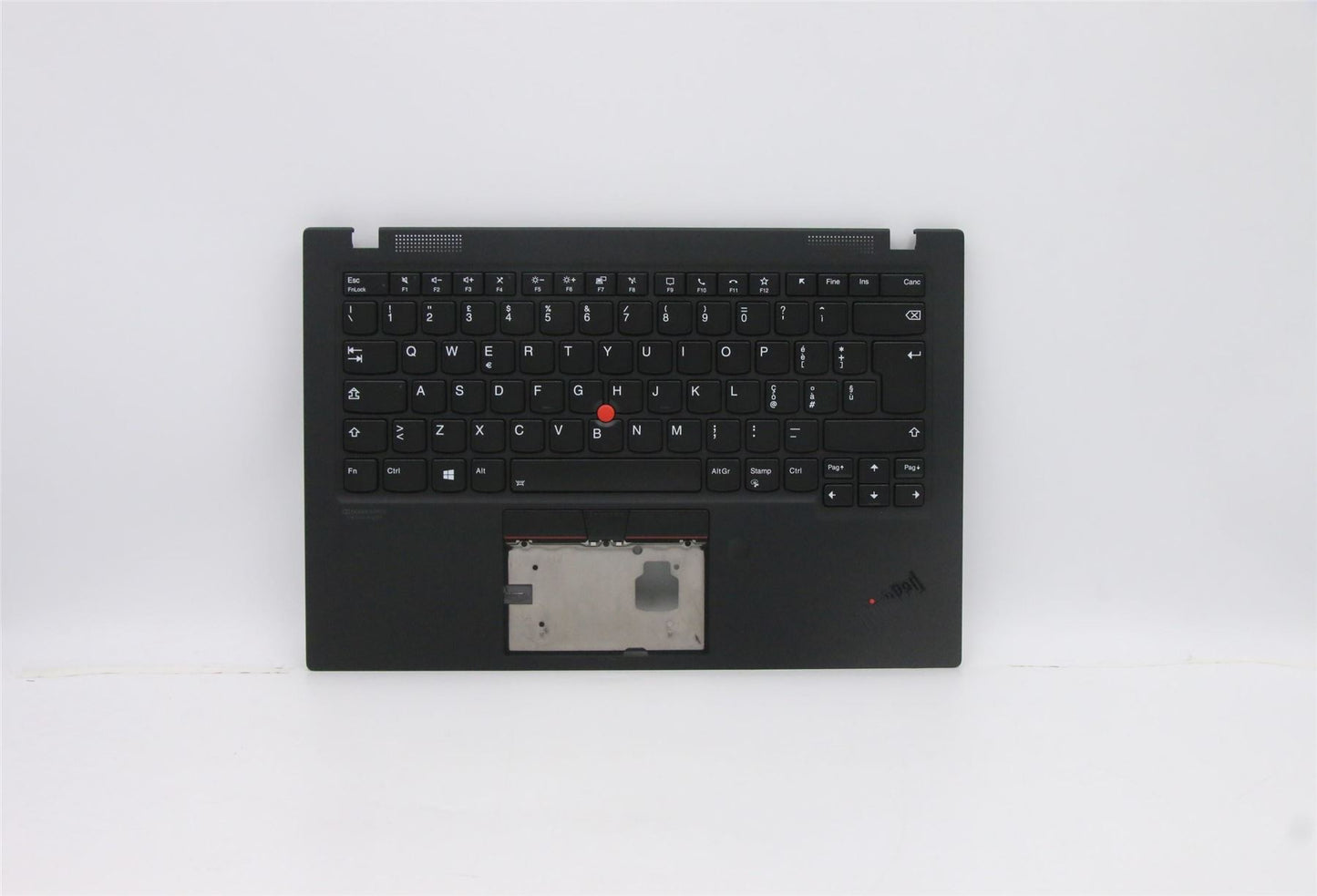 Lenovo ThinkPad X1 8th Gen Keyboard Palmrest Top Cover Italian 5M10Z27471