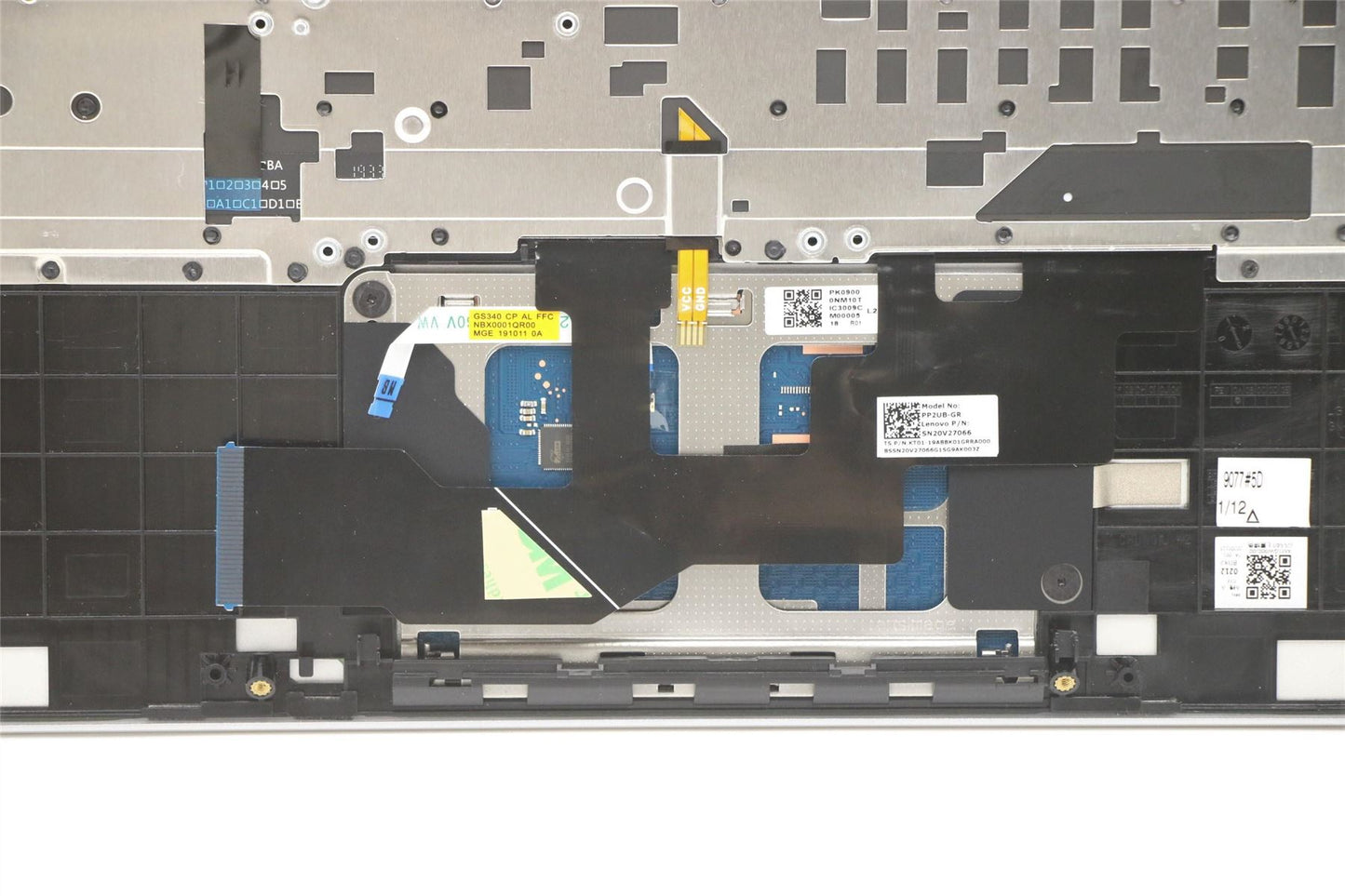 Lenovo IdeaPad S540-13IML Palmrest Cover Touchpad Keyboard German 5CB0W43722