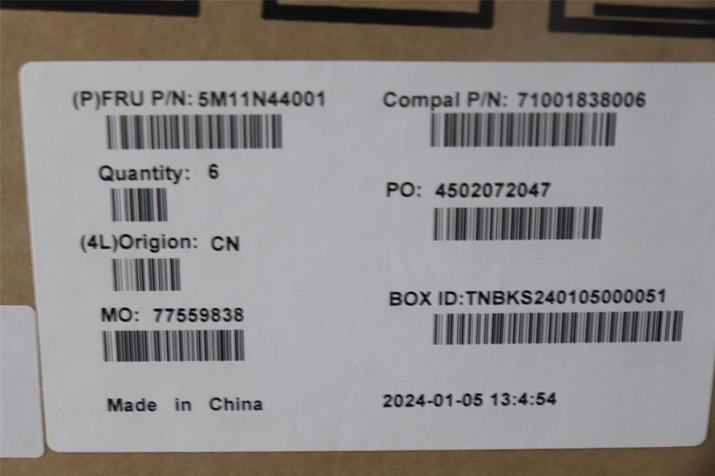Lenovo MIDDLE_FRAME_ASSY_TS_LUNA_GREY 5M11N44001