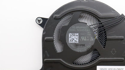 Lenovo ThinkPad X13 Gen 3 P16 Gen 1 Thermal Heatsink Cooling Fan 5H41B77344