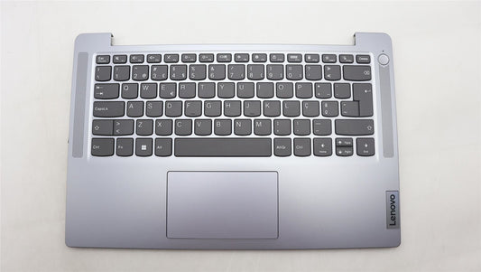 Lenovo IdeaPad 3 14IAH8 Palmrest Cover Touchpad Keyboard Portuguese 5CB1M46400