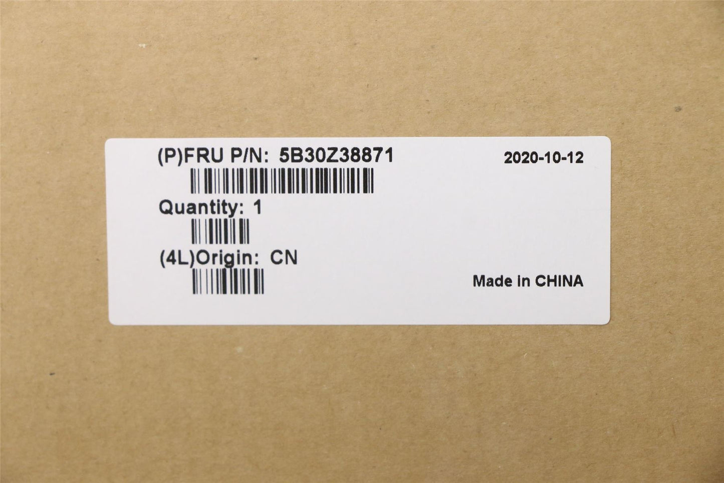 Lenovo FRU B COVER SUB ASSY 5B30Z38871