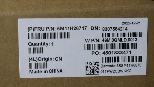 Lenovo ThinkPad P16 Gen 1 LCD Screen Display Assembly Black 5M11M36294