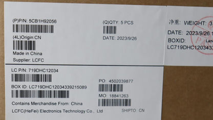 Lenovo IdeaPad 1 15IAU7 Palmrest Cover Touchpad Keyboard Abyss Blue 5CB1H92056