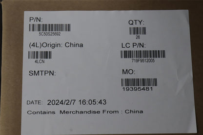 Lenovo CARDPOP L 83FF POWER/B 5C50S25692