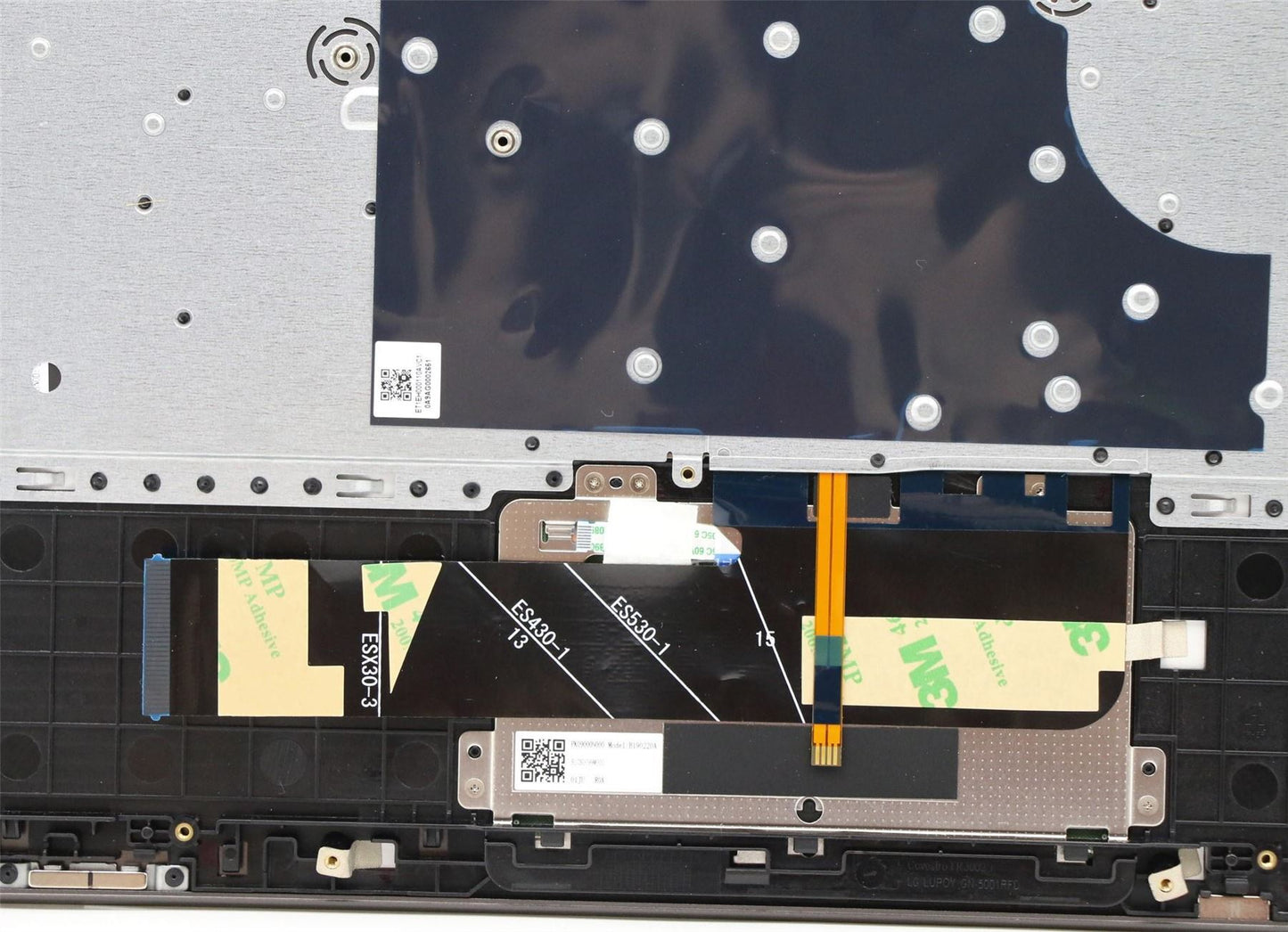 Lenovo Yoga S740-14IIL Keyboard Palmrest Top Cover Spanish Grey 5CB0U44101